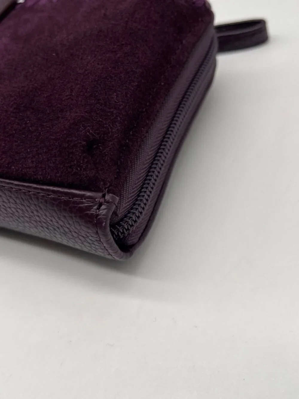 The Sak Iris Large Purple Leather Crossbody Bag